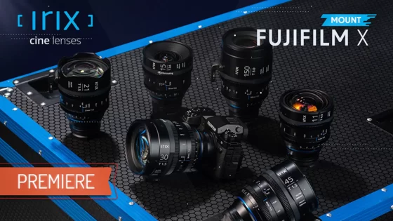 Irix lägger till Fujifilm X Mount till Cine Optics lineup