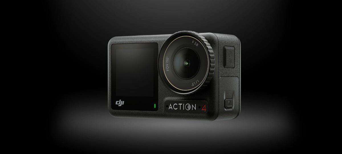 DJI Osmo Action 4 actionkamera avslöjad