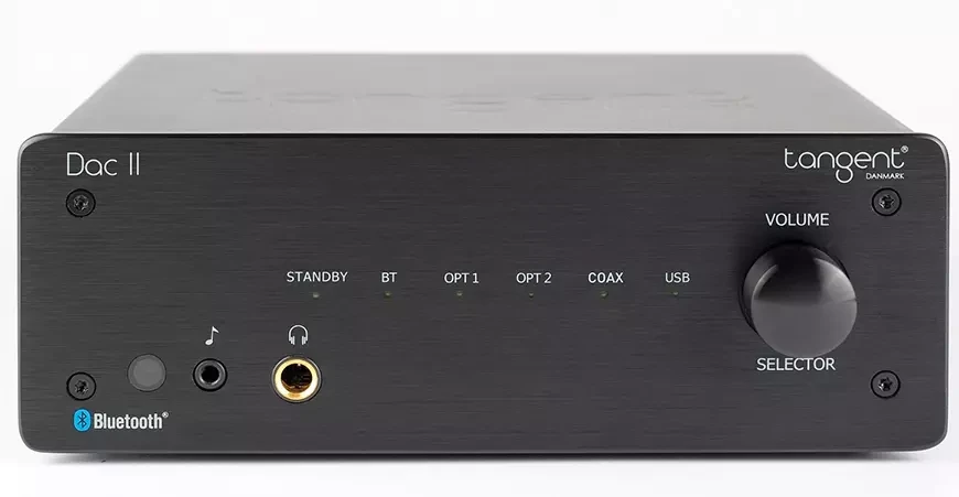   Kompakt DAC med förförstärkare/hörlursförstärkare Tangent DAC II