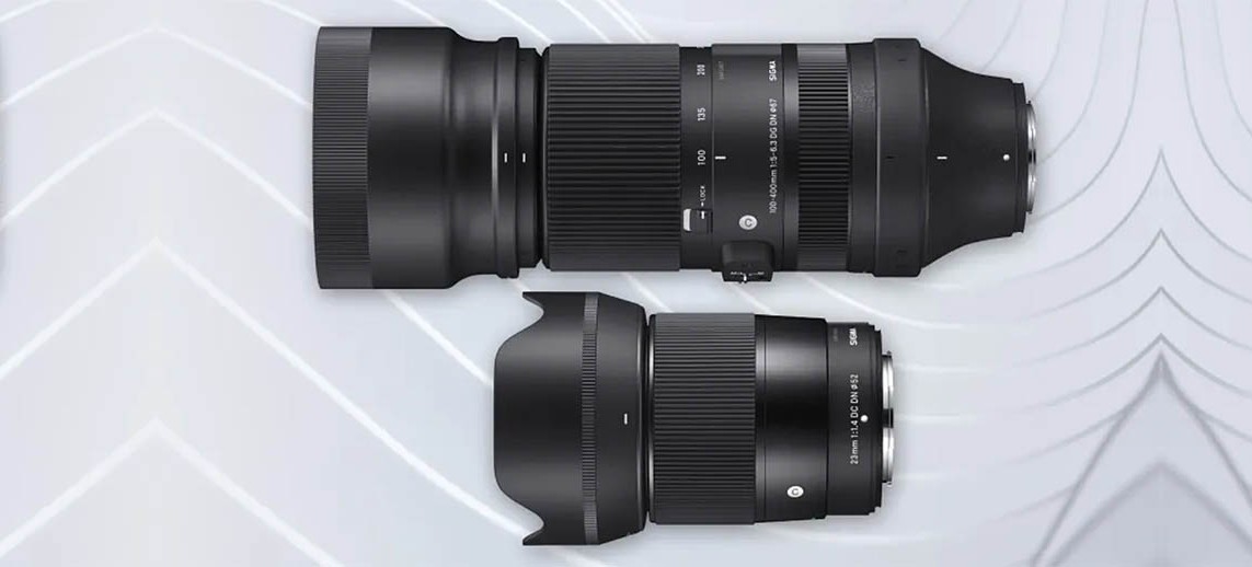 Sigma 100-400 mm F5-6.3 och 23 mm F1.4 DC DN X-mount-objektiv introducerades