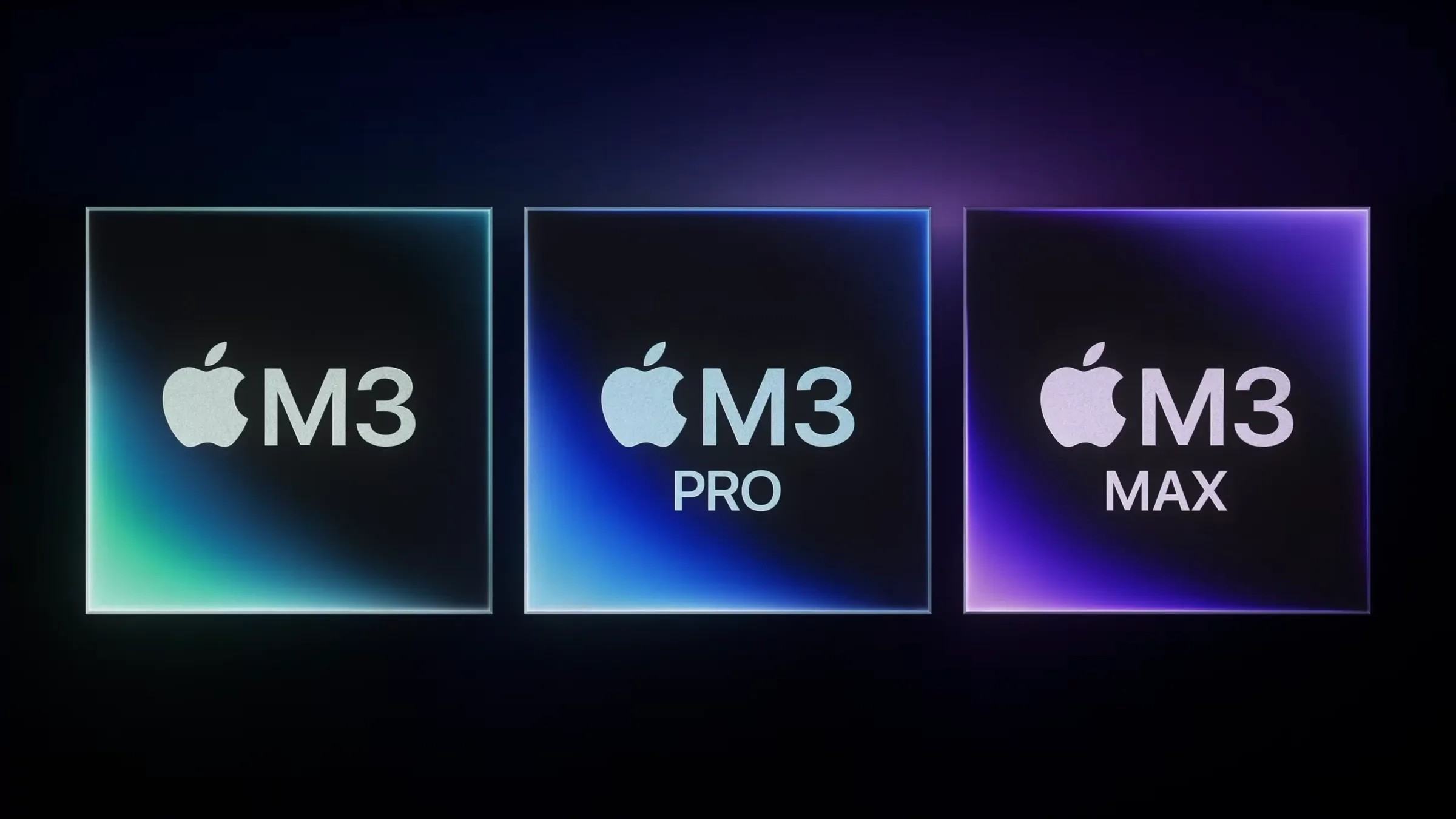 Apple introducerade tre M3-processorer samtidigt: Kraftfullare och produceras med 3 nm processteknik