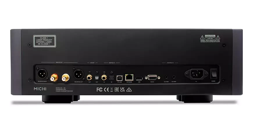 CD-spelare Michi Q5 Transport DAC